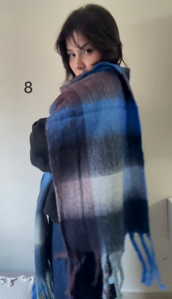 بیگ اسکارف چهارخونه - Image 8